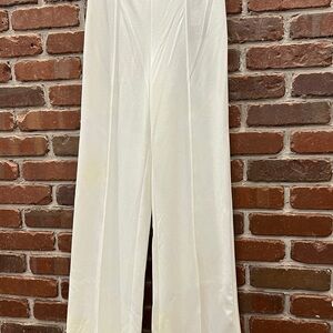 Fashion Nova White High-Waisted Dress Pants